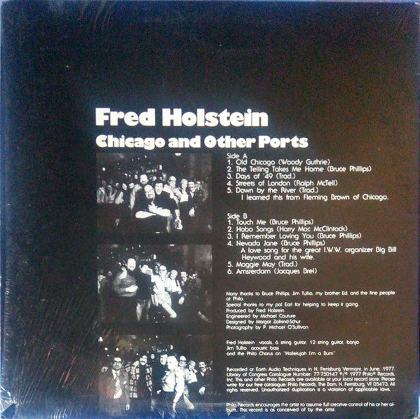 Fred Holstein : Chicago and Other Ports (LP, Album, All)