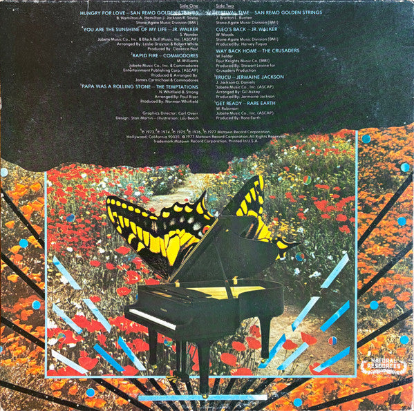 Various : Motown Instrumentals (LP, Comp)