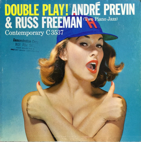 André Previn & Russ Freeman : Double Play! (LP, Album, Mono)