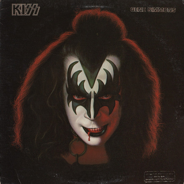 Kiss, Gene Simmons : Gene Simmons (LP, Album, Promo, CTH)