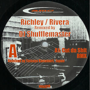 Andrew Richley & Ryan Rivera : Cut Da Shit Remixes (12")