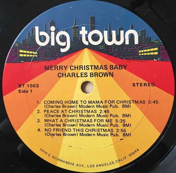 Charles Brown : Merry Christmas Baby (LP, Album)