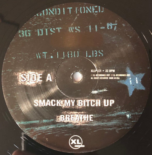 The Prodigy : The Fat Of The Land (2xLP, Album, RE, RP)