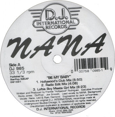 Nana (5) : Be My Baby (12")