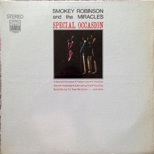 Smokey Robinson And The Miracles* : Special Occasion (LP, Album)