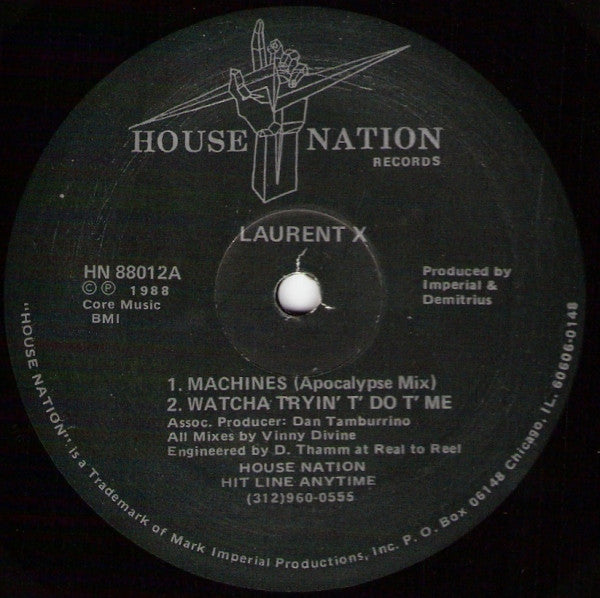 Laurent X : Machines (12")