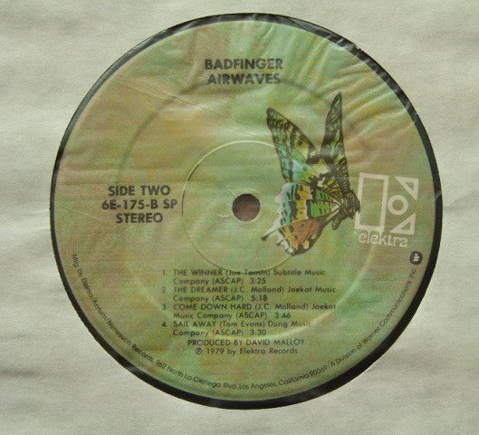 Badfinger : Airwaves (LP, Album, Spe)