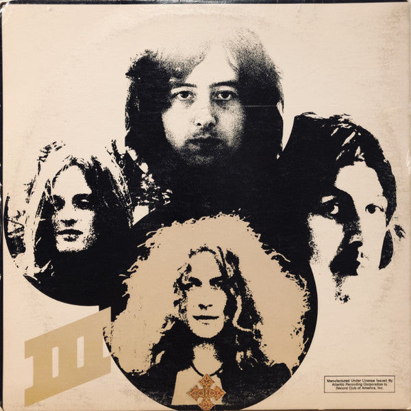 Led Zeppelin : Led Zeppelin III (LP, Album, Club, PR )