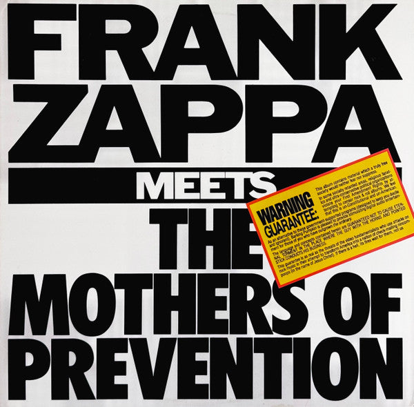Frank Zappa : Frank Zappa Meets The Mothers Of Prevention (LP, Album, Los)