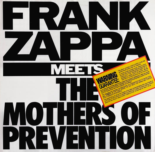 Frank Zappa : Frank Zappa Meets The Mothers Of Prevention (LP, Album, Los)