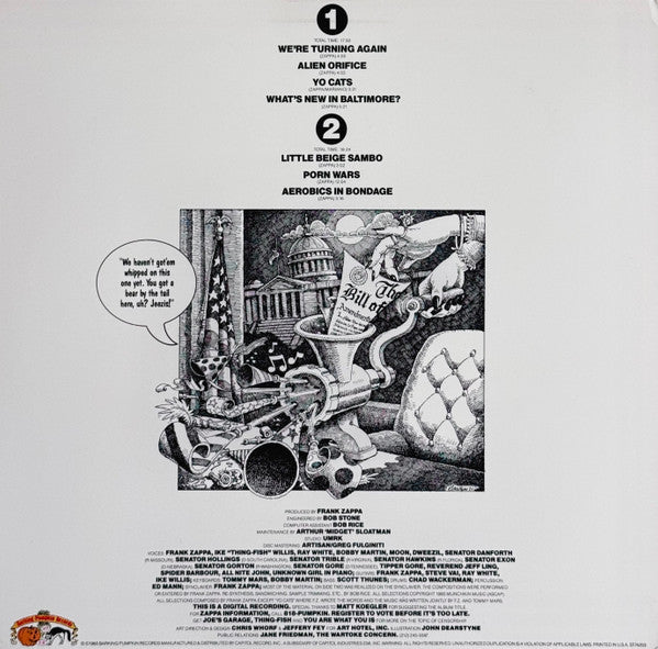 Frank Zappa : Frank Zappa Meets The Mothers Of Prevention (LP, Album, Los)