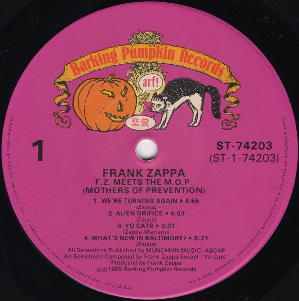 Frank Zappa : Frank Zappa Meets The Mothers Of Prevention (LP, Album, Los)