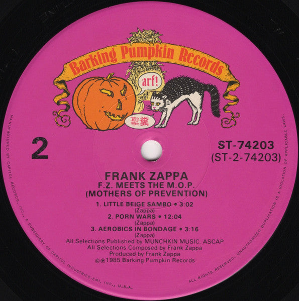 Frank Zappa : Frank Zappa Meets The Mothers Of Prevention (LP, Album, Los)