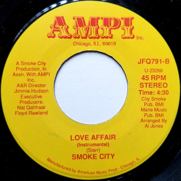 Smoke City (2) : Love Affair (7")