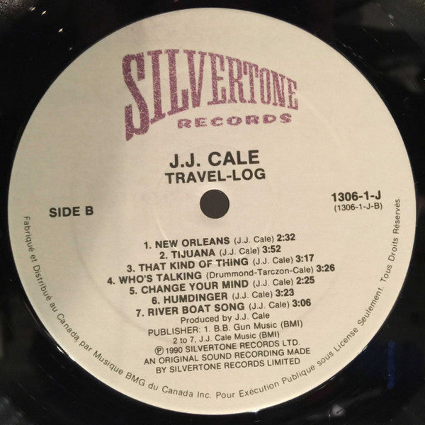 J.J. Cale : Travel-Log (LP, Album)