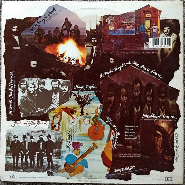The Band : The Best Of The Band (LP, Comp, RE, Win)