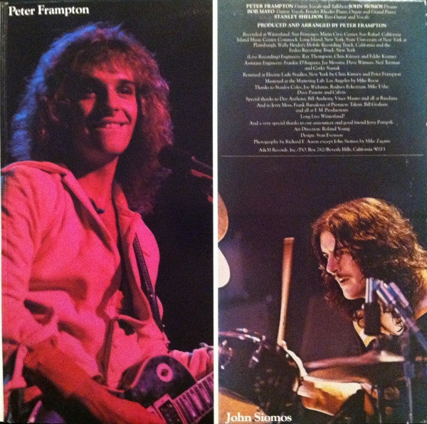 Peter Frampton : Frampton Comes Alive! (2xLP, Album, Ter)