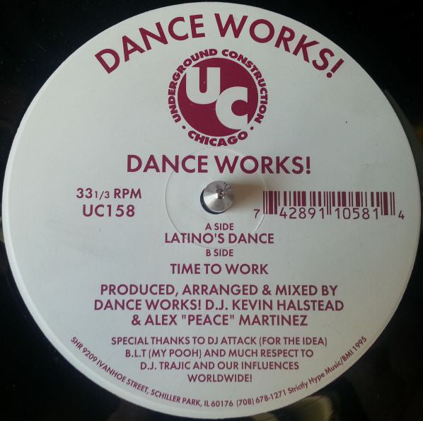 Dance Works! : Dance Works! (12")
