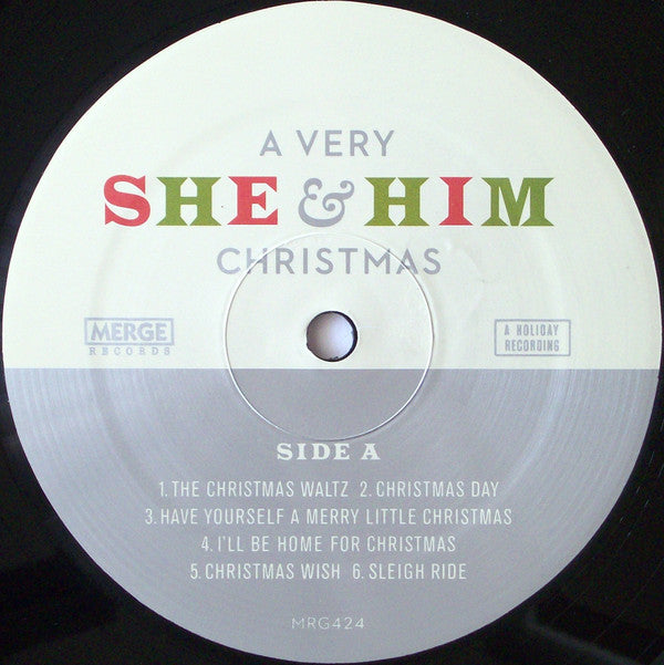 She & Him : A Very She & Him Christmas (LP, Album)