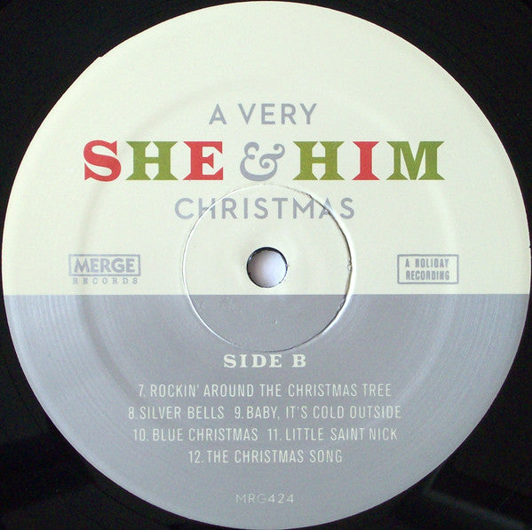 She & Him : A Very She & Him Christmas (LP, Album)