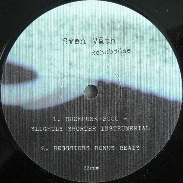 Sven Väth : Schubdüse (12")