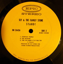 Sly & The Family Stone : Stand! (LP, Album, Uni)