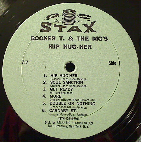 Booker T. & The MG's* : Hip Hug-Her (LP, Album, Mono, M/Print, MO )