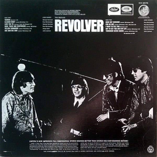 The Beatles : Revolver (LP, Album, RE, Rai)