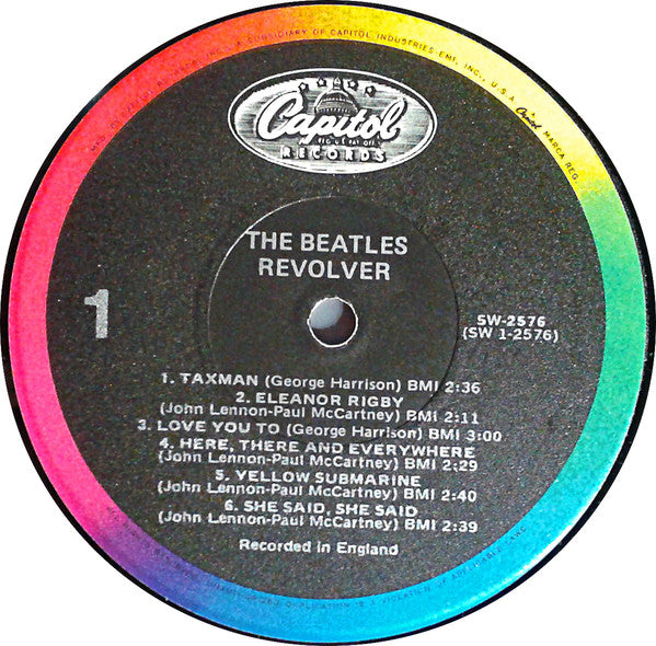 The Beatles : Revolver (LP, Album, RE, Rai)