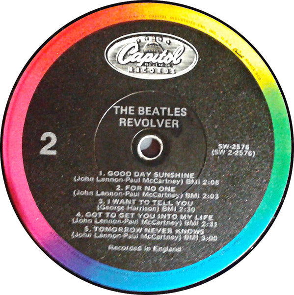 The Beatles : Revolver (LP, Album, RE, Rai)