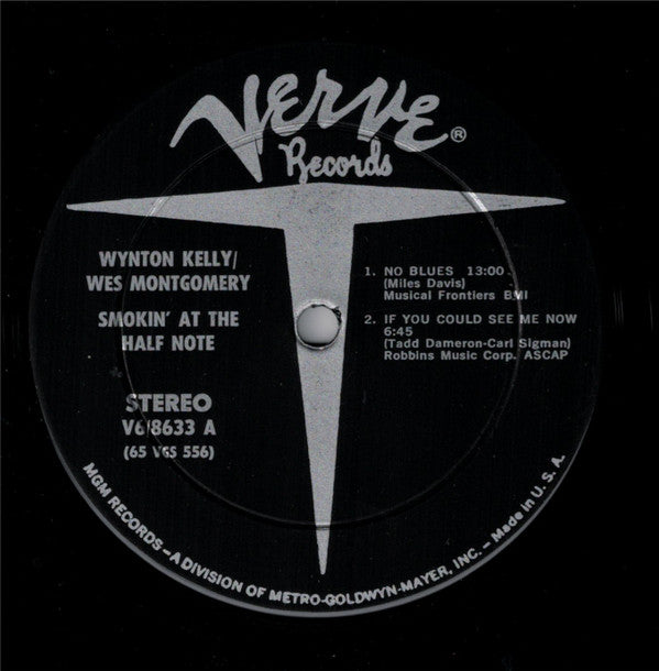 Wynton Kelly Trio / Wes Montgomery : Smokin' At The Half Note (LP, Album, Gat)