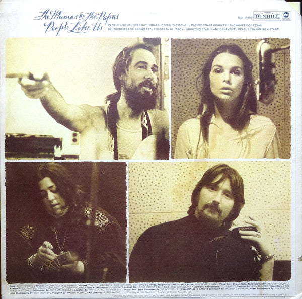 The Mamas & The Papas : People Like Us (LP, Album, San)