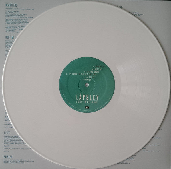 Låpsley : Long Way Home (LP, Album, Club, Whi)