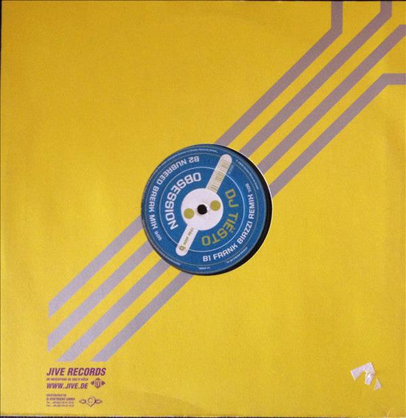 DJ Tiësto & Junkie XL : Obsession (12")