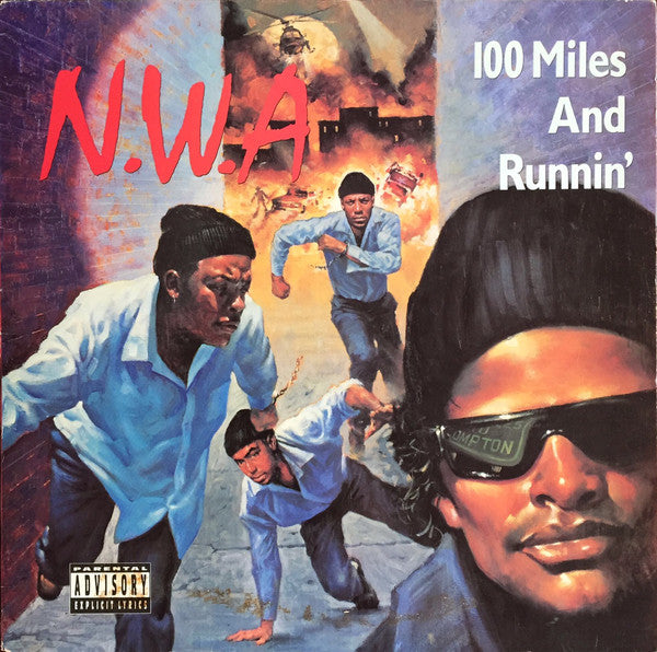 N.W.A. : 100 Miles And Runnin' (12", EP)