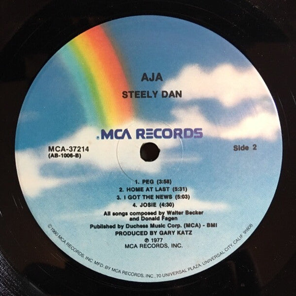 Steely Dan : Aja (LP, Album, RE)