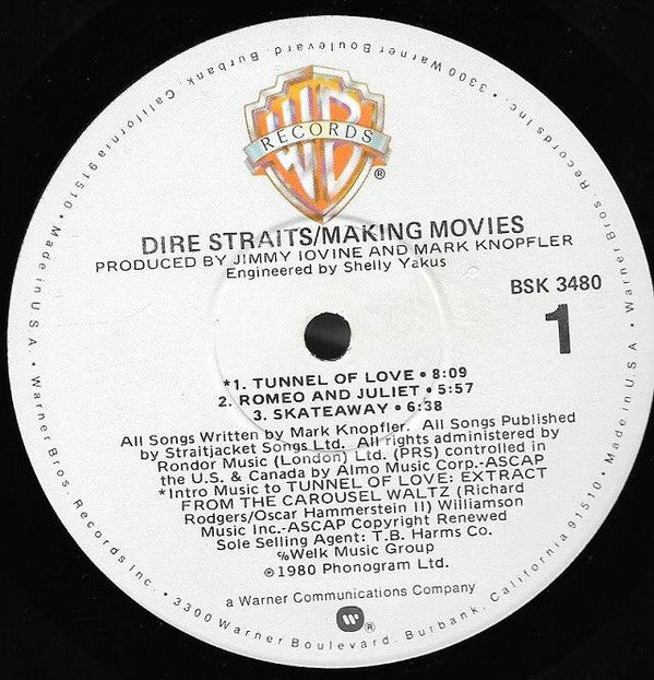 Dire Straits : Making Movies (LP, Album, RP, Win)
