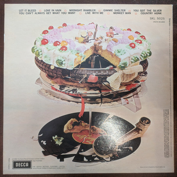 Rolling Stones* : Let It Bleed (LP, Album, Sil)