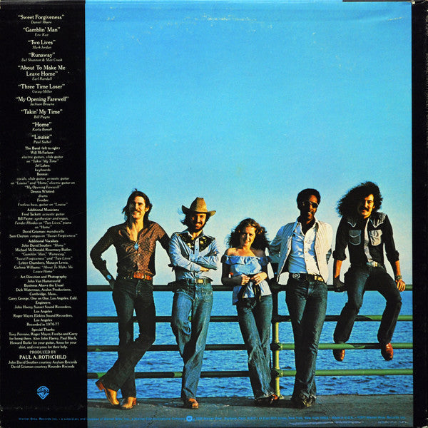 Bonnie Raitt : Sweet Forgiveness (LP, Album, Jac)