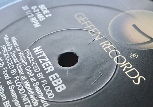 Nitzer Ebb : Lightning Man / Shame (12", Maxi)