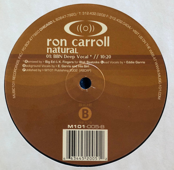 Ron Carroll : Natural (12")
