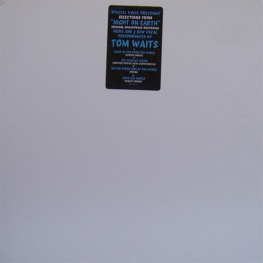 Tom Waits : Selections From "Night On Earth" (Original Soundtrack Recording) (12", Promo)
